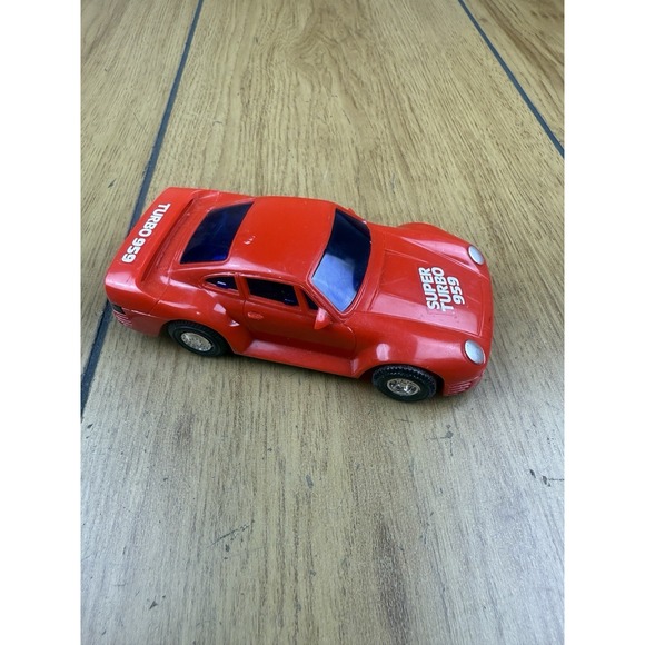 Vintage Lucky Porsche 959 Plastic‎ Friction 3225 Rare - Picture 2 of 14